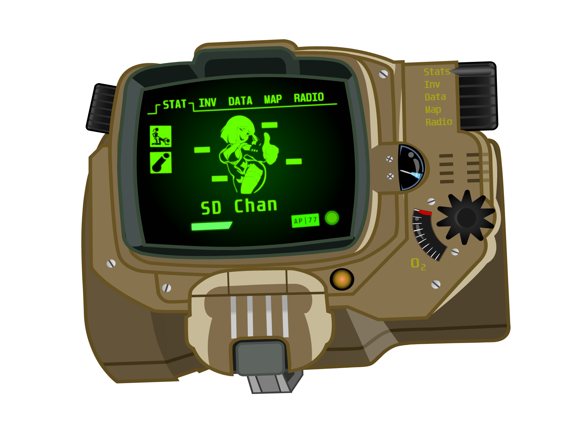 Fallout 4 Stats PipBoy 3000 [Dyn] [Responsive] Undertow Club