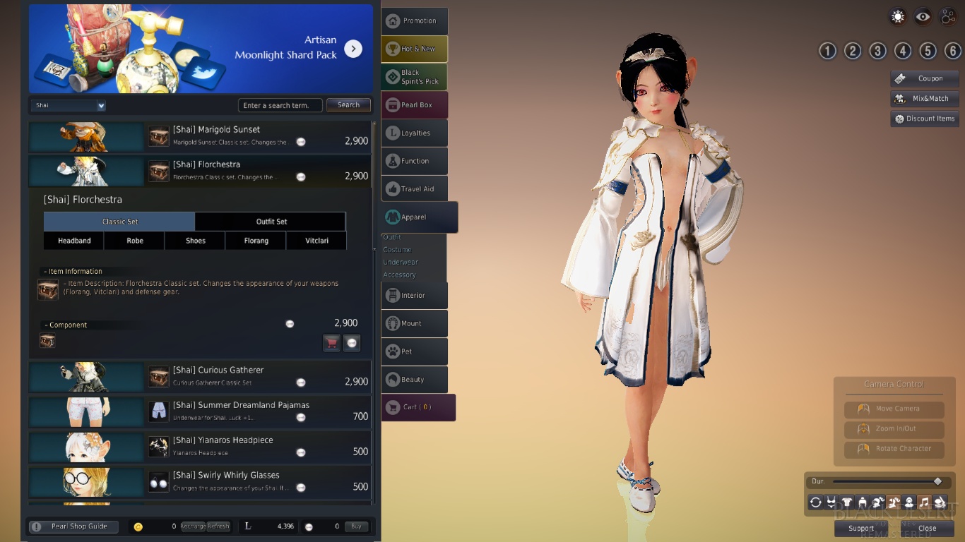 BDO Shai Outfits for Meta Injector Undertow Club