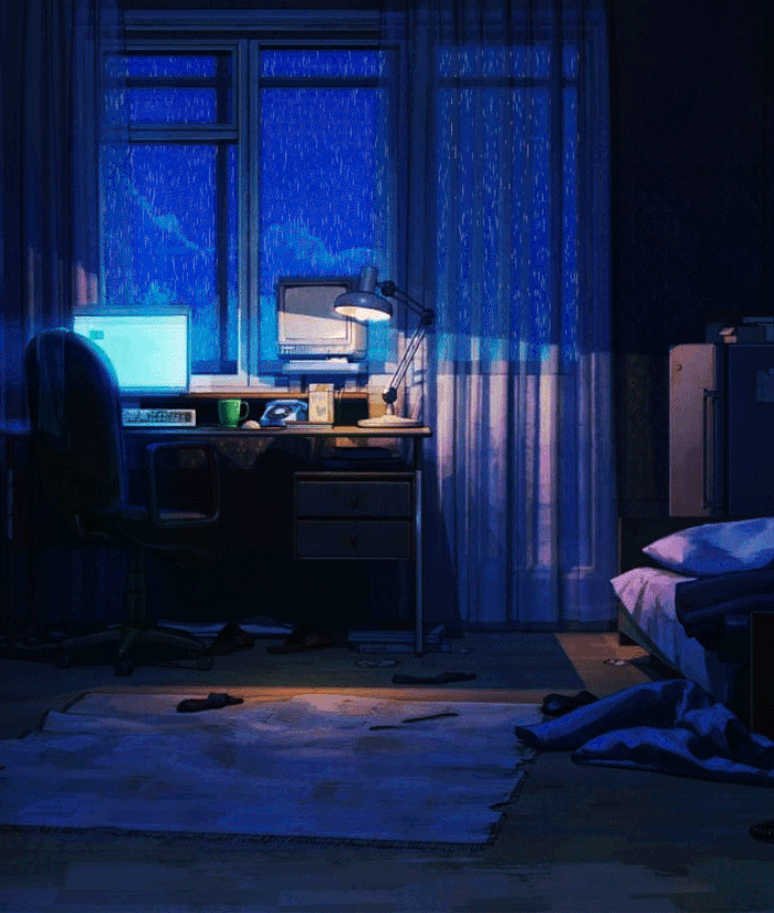 Animated Background - Bedroom - example.gif
