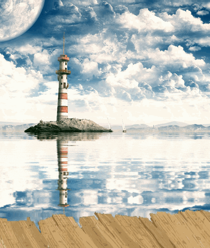 Animated Background - Lighthouse - example.gif