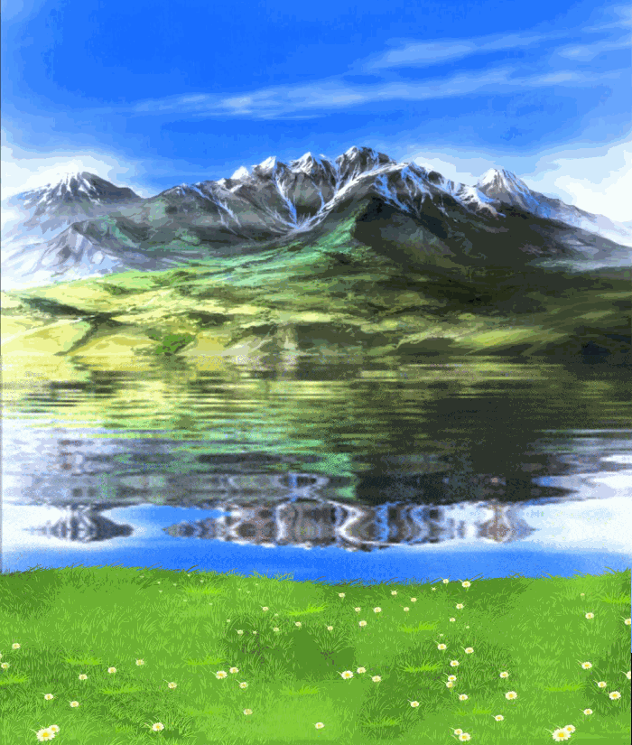 Animated Background - Mountains 01 - example.gif