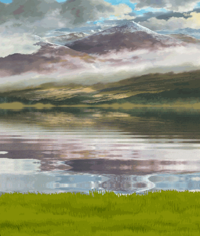 Animated Background - Mountains 03 - example.gif