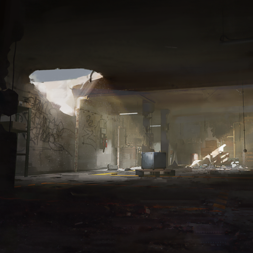 Arknights Background - Abandoned Depository 1.png