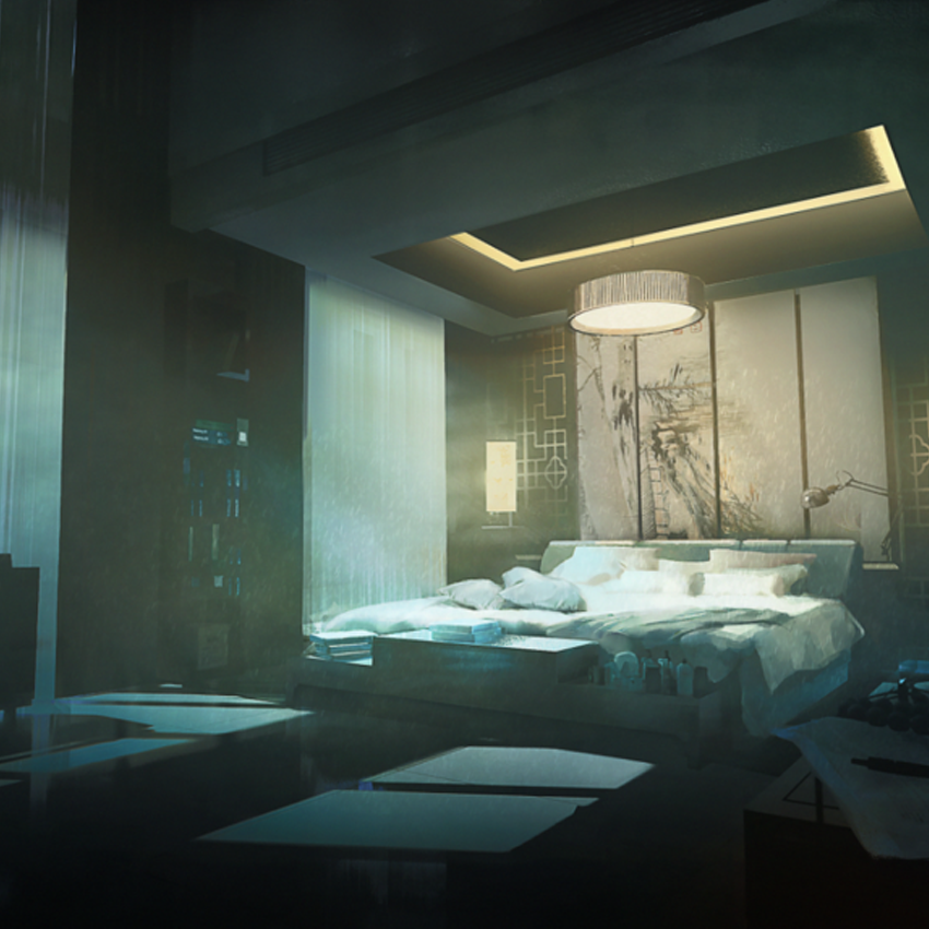 Arknights Background - Bedroom 1.png