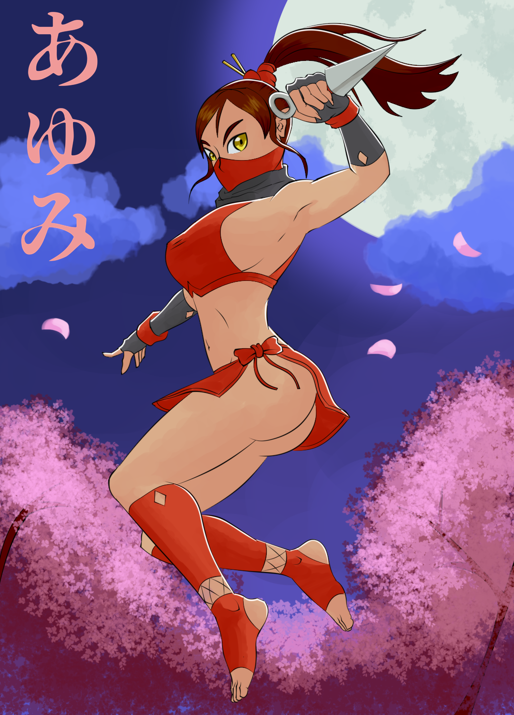 Double Dragon IV - Ayumi.png