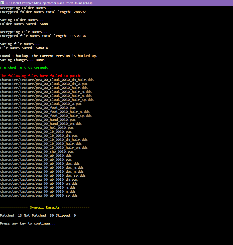 Following patch have failed 2.png