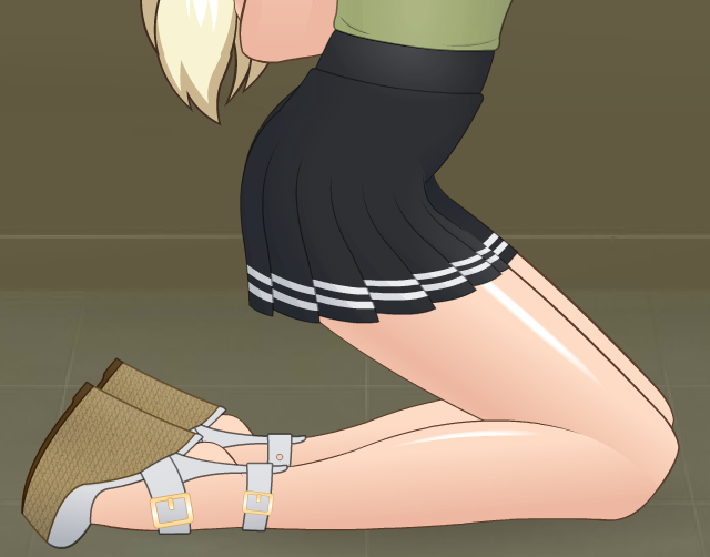 HighWaistSkirtPleated Preview.PNG