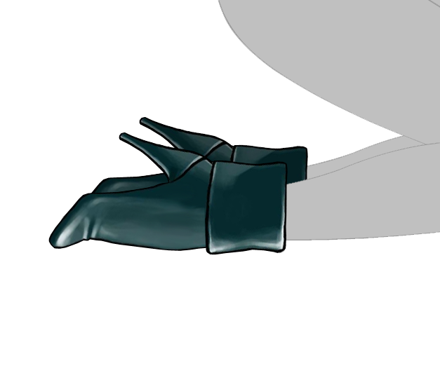 leather booties (shoes).png