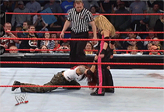lita 1 crawls up trish.gif