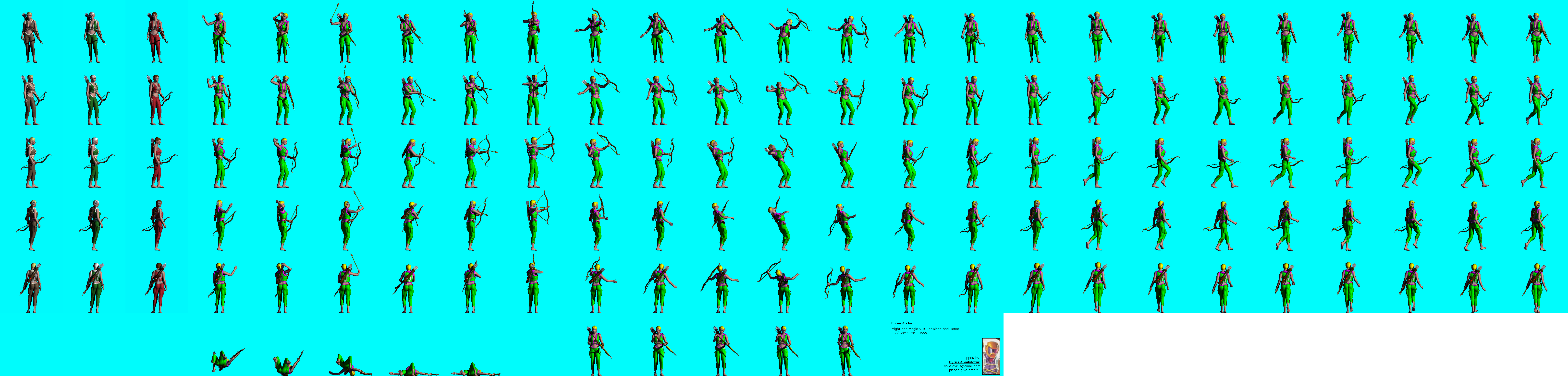 PC Computer - Might and Magic 7 For Blood and Honor - Elven Archer.png