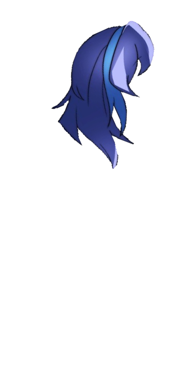 Selena's Full Purple Ponytail Is Let Down.png