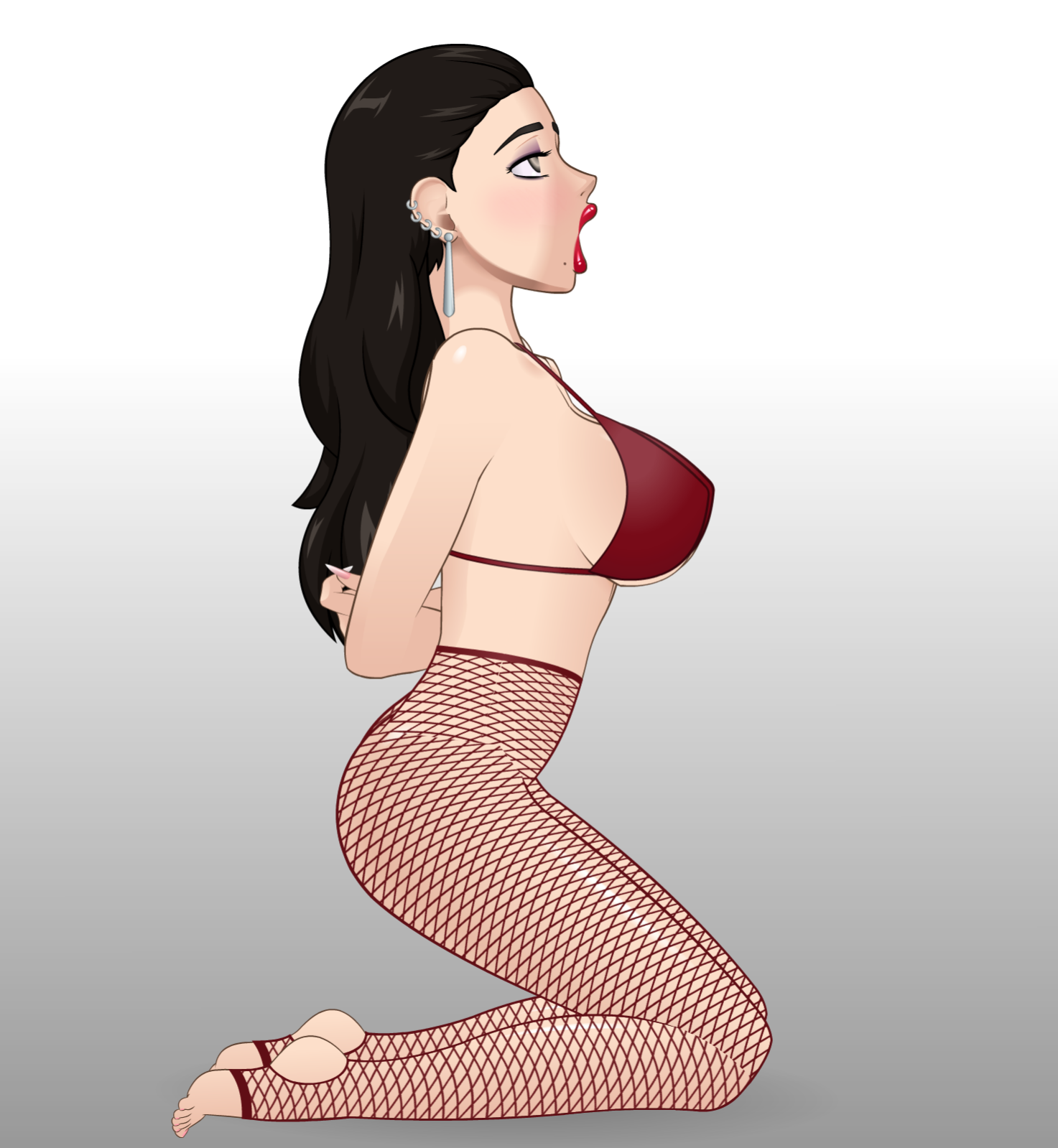 ThickerThighs Pantyhose-High Fishnet-Stirrup F4H.png