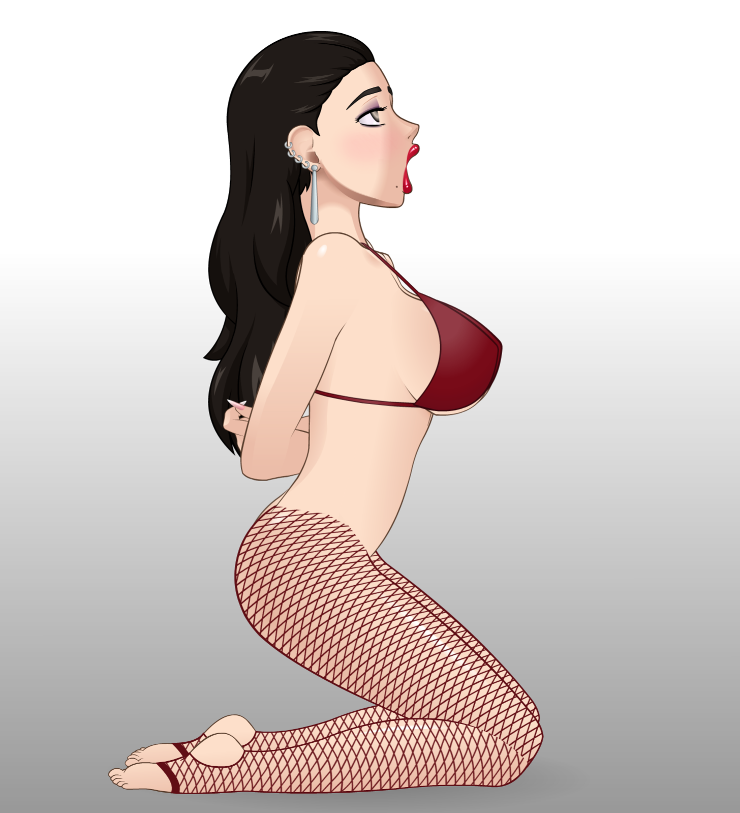 ThickerThighs Pantyhose-Pairing Fishnet-Stirrup.png