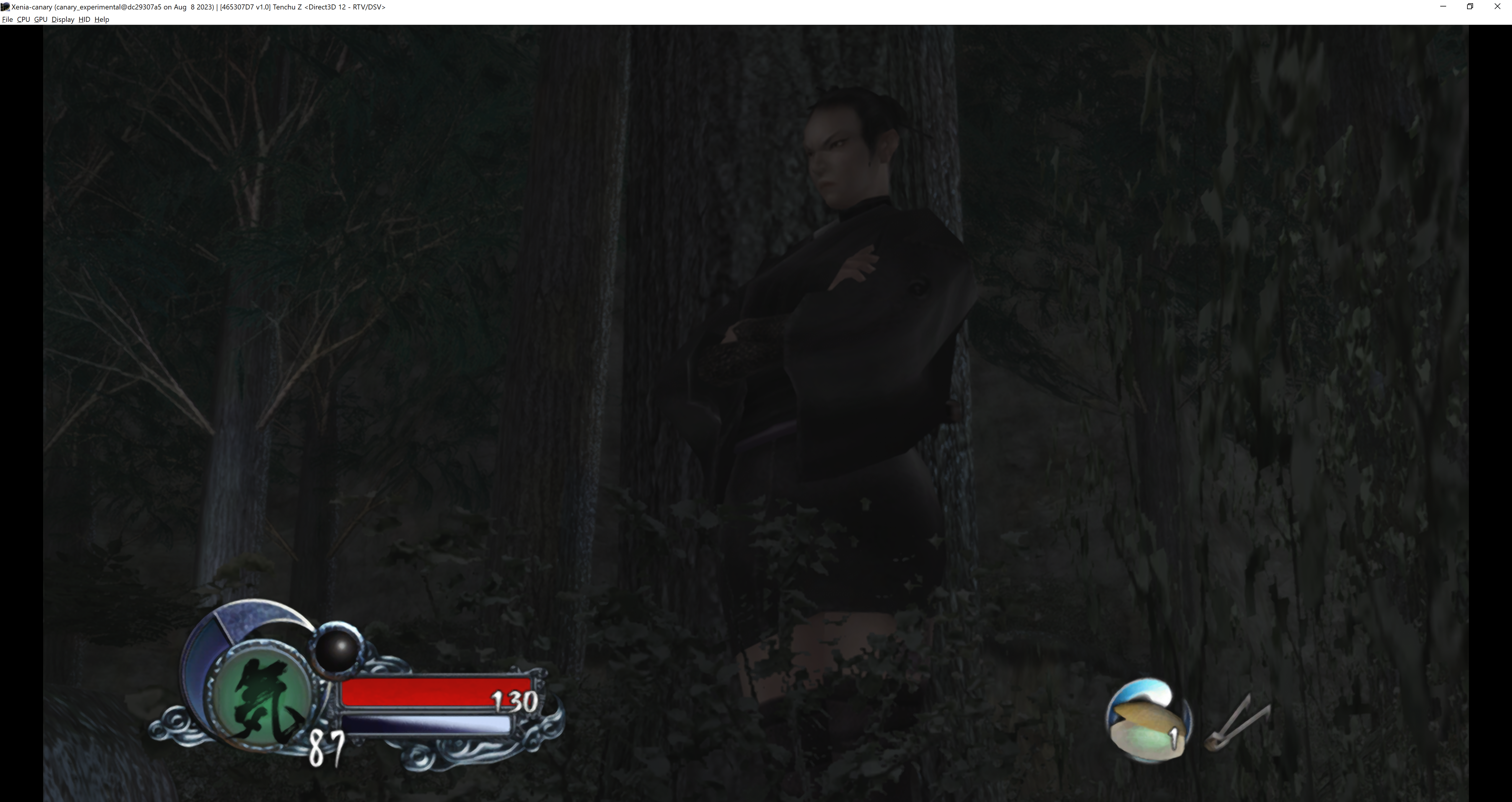 Xenia-canary (canary_experimental@dc29307a5 on Aug  8 2023) _ [465307D7 v1.0] Tenchu Z _Direct...png