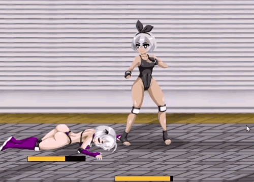 Bare Tackle - Taiga's Ground Headlock.gif