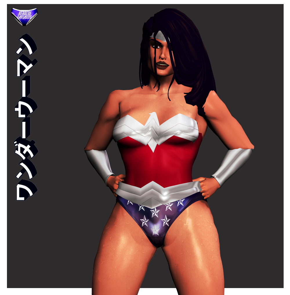 Wonderwoman - Tight Sweaty Rubber Pants